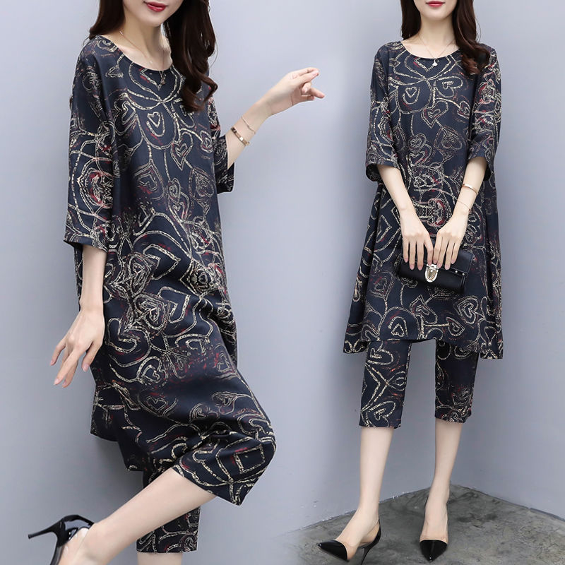 8月出去玩，试试“棉麻套装”清凉透气忒舒服，好穿又洋气美爆了