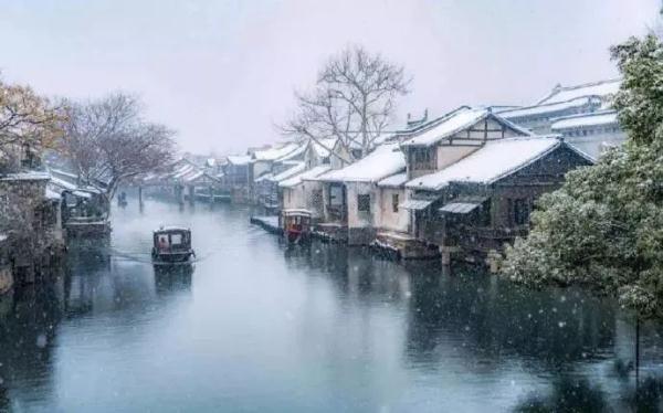 雪里山河，水墨中国