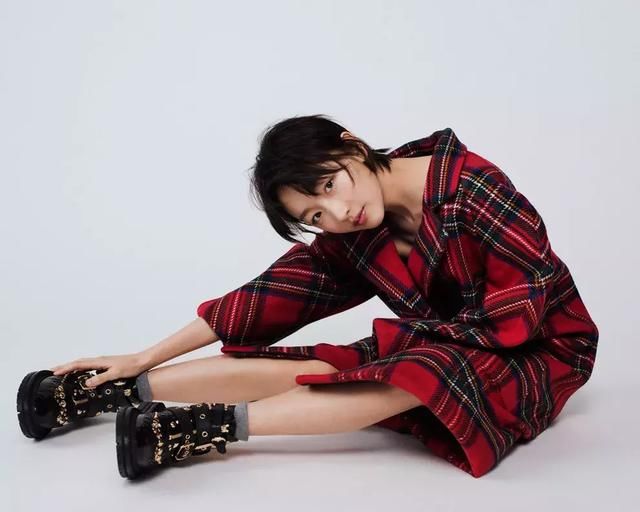 周冬雨，短发不是你说剪就能剪，根据脸型选择长度才是关键!