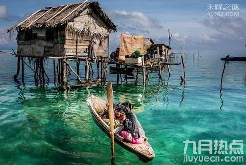 唯一没有国籍的民族 从不踏足陆地的巴瑶族