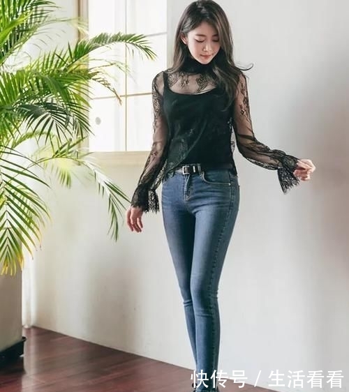好处■紧身牛仔裤,修身塑形,完美的比例分割,独到好处