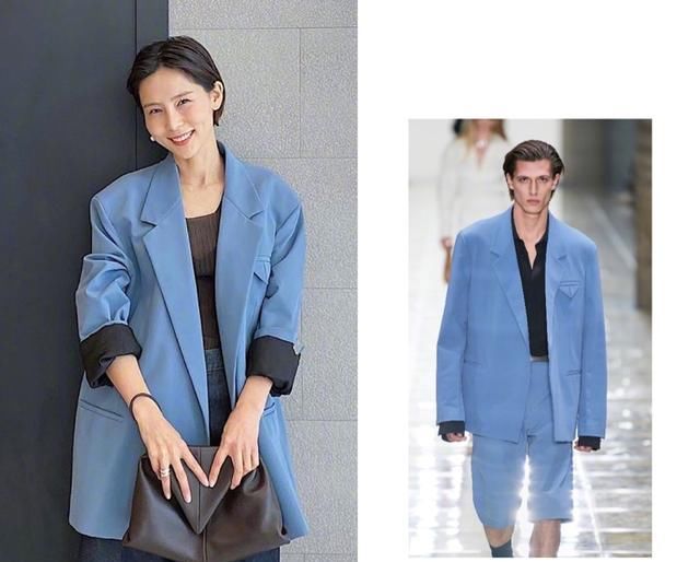 『蓝色』白色毛衣太百搭了,随便穿上就很时髦,冬天你必须有一件!