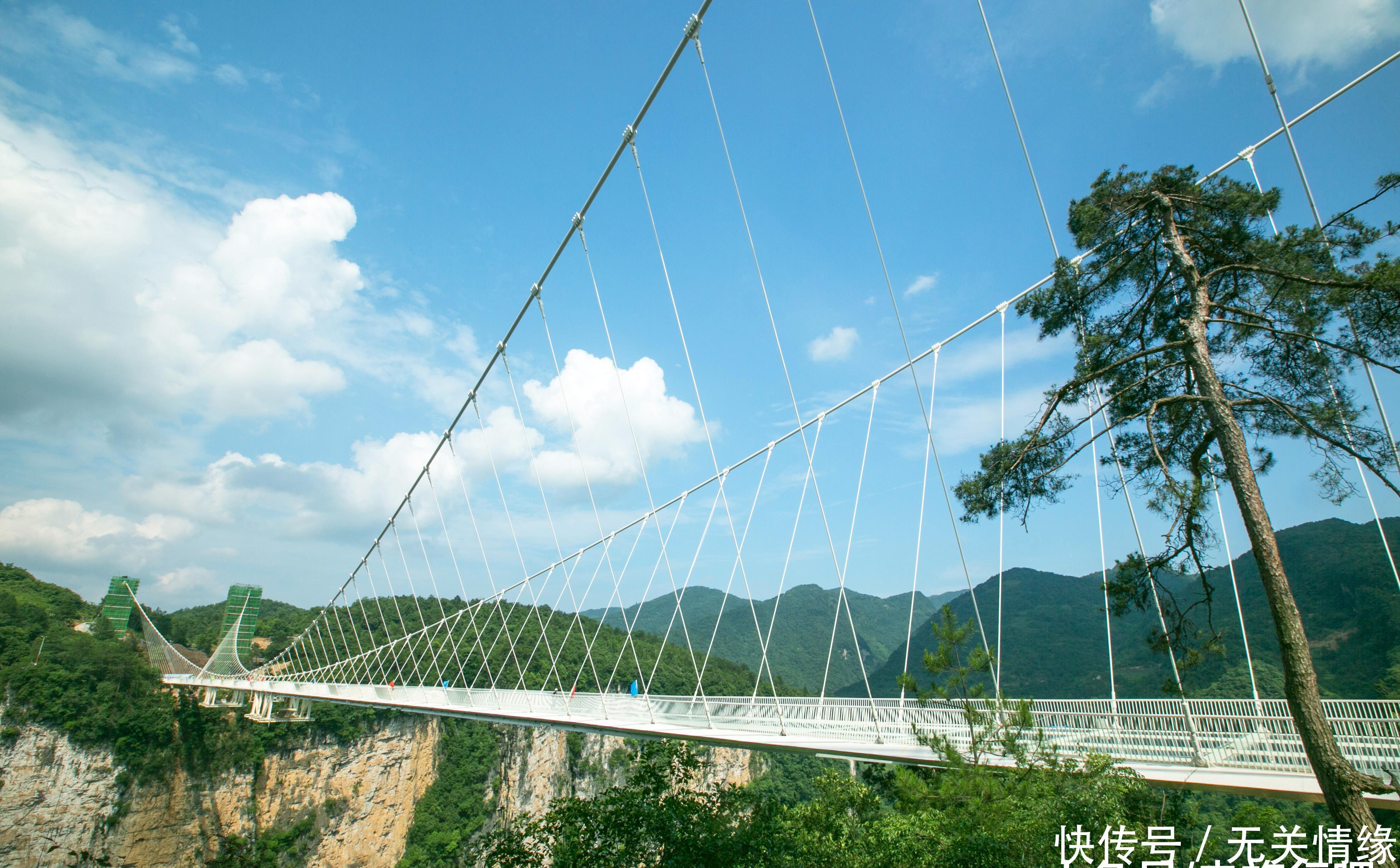 全国多地玻璃桥变身偷窥桥,为何张家界大桥却没事?