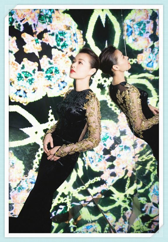 看了胡杏儿的鱼尾裙,再看看杨幂,才知道油腻和优雅的差距有多大