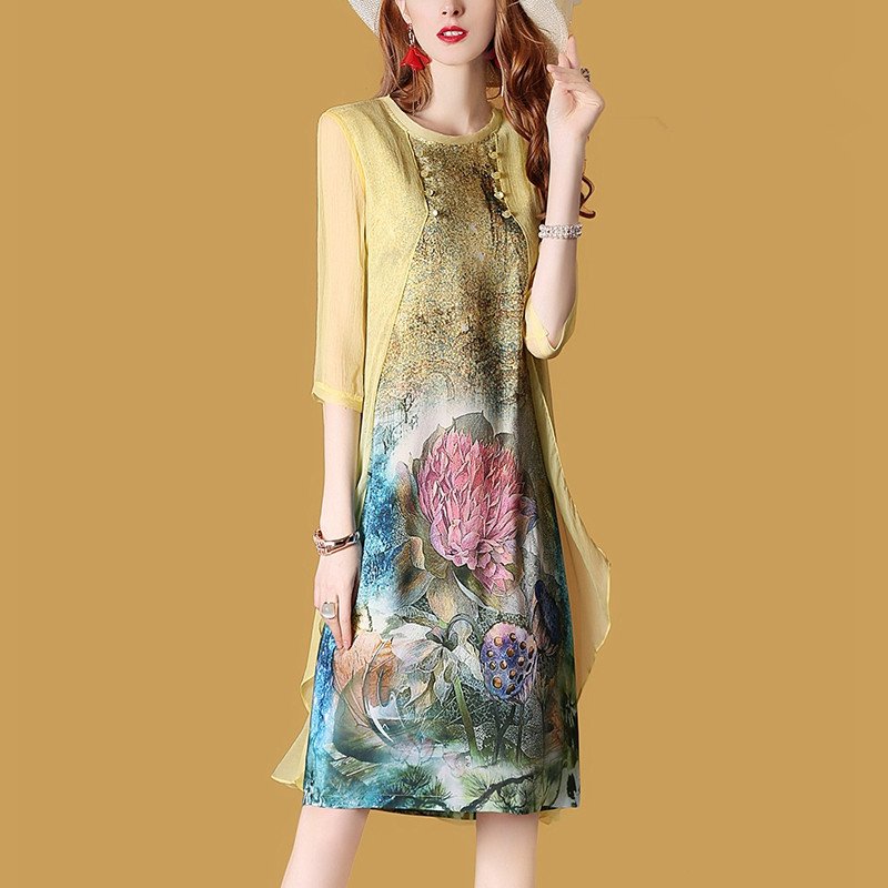 新发现!比旗袍还美的“减龄裙”，老婆穿上，到哪都惊艳全场