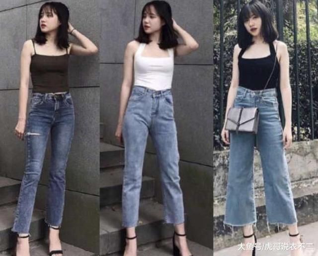 百搭的牛仔裤，越简单越时尚难怪这么多年一直霸占百搭之王的位置