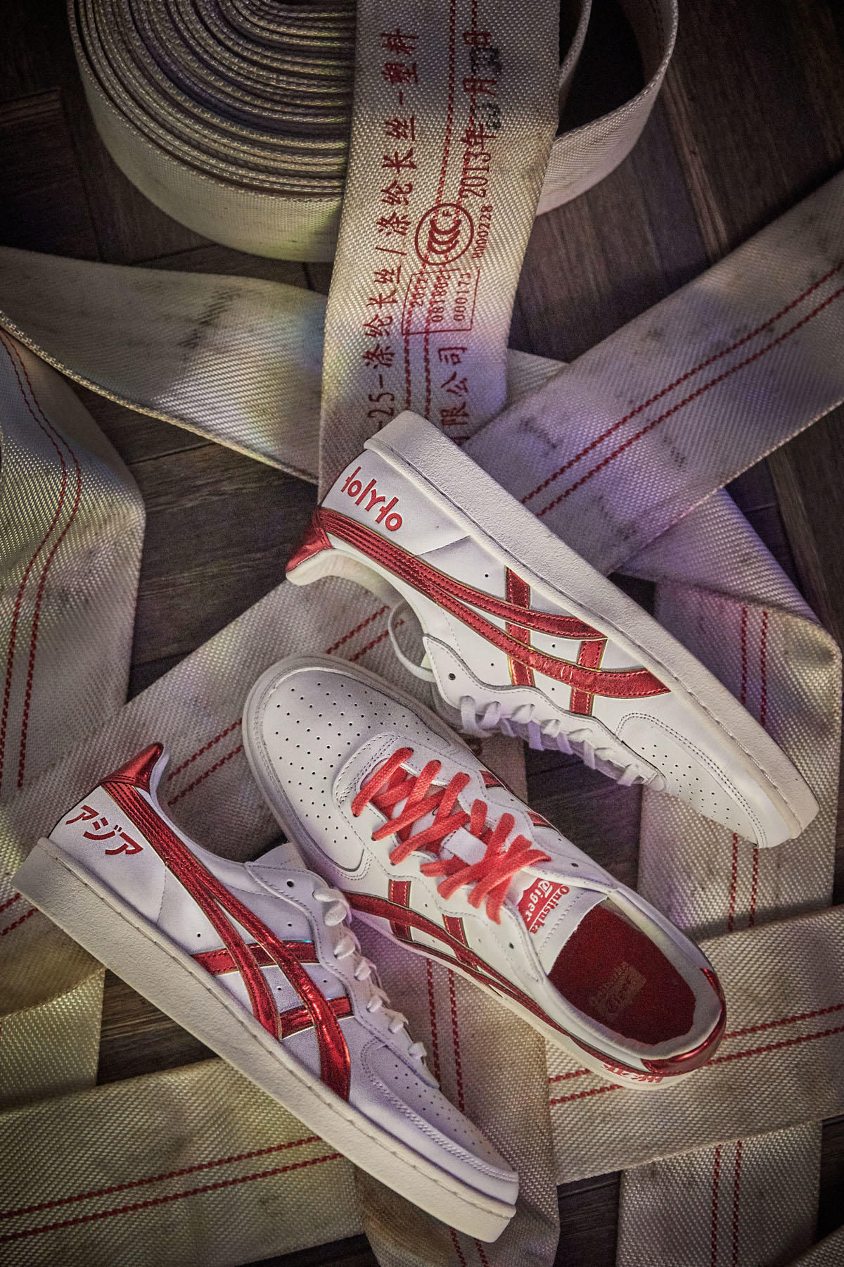 鬼冢虎携手 SANKUANZ 推出 GSM 鞋款“亚洲团结”