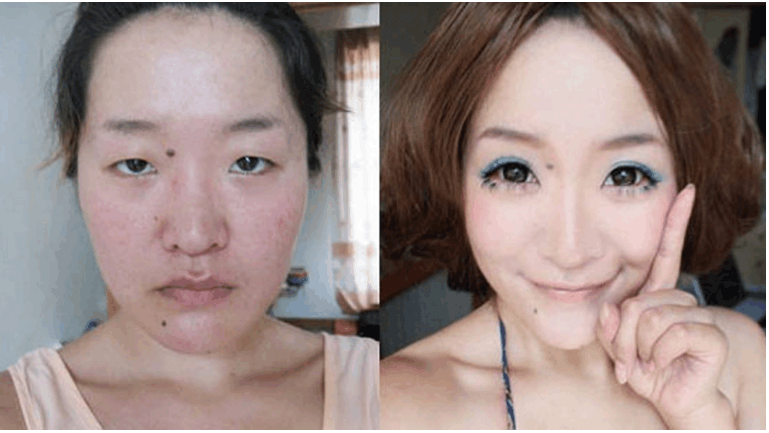 42岁的环卫工阿姨第一次化妆, 一个小时后, 大家都愣住了