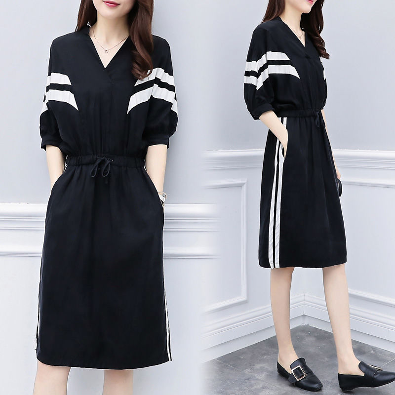 太美了，黑妹子赶紧来瞧瞧!这些精致印花雪纺裙，亮肤又遮肉