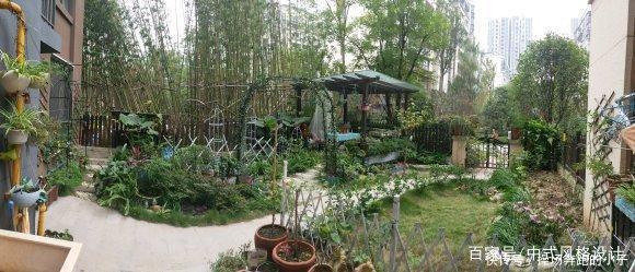  「李小姐还」她将荒芜的后院，改造成最美花园，完工一年后，让人惊艳