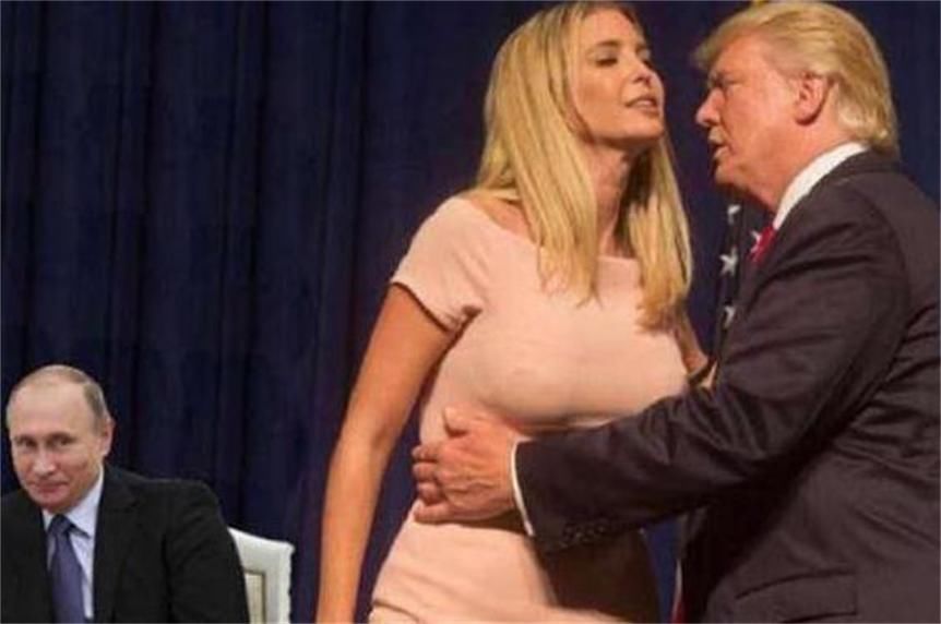 伊万卡身材傲人皮肤白皙如雪,最后一张女儿出镜可爱