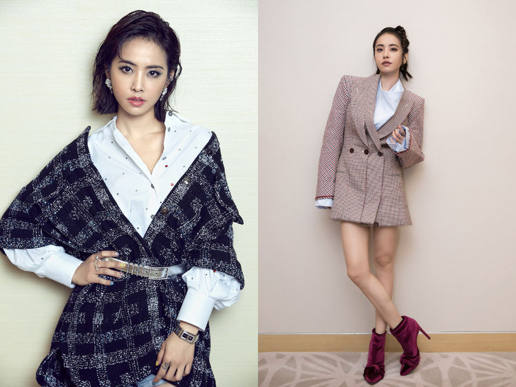 蔡依林真敢穿，超大码长裤断开像“三角裤”网友：快把裤子穿好