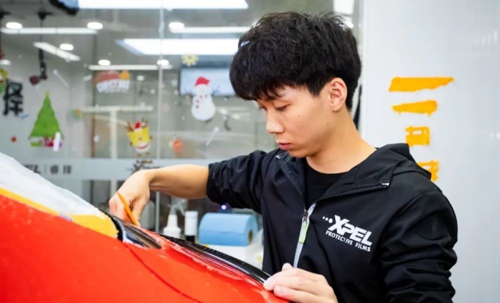 『卡宴』保时捷卡宴Coupe 装贴XPEL LUX PLUS系列漆面保护膜