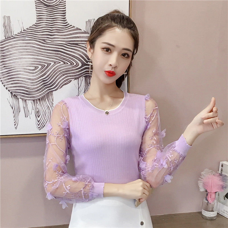 中秋，少穿裙!刚上线的“秋衫”，搭黑裤子，经典大方又美嫩