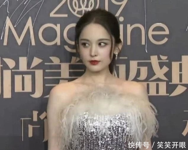 红毯@baby纤瘦美丽，沈月成“快乐源泉”，红毯无修图：热巴丰盈壮实