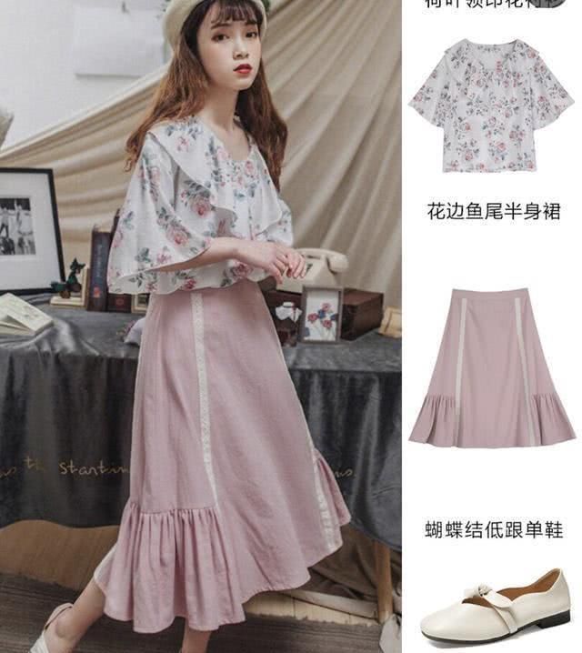  半身裙@优雅迷人的半身裙穿搭，时尚百搭有活力，遮胯宽还能显腿长