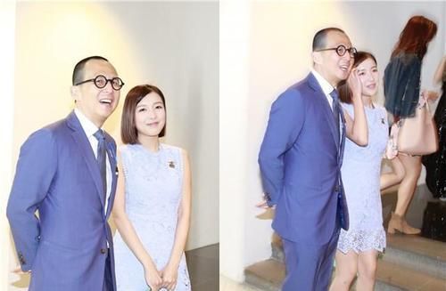  蕾丝：李泽楷女友郭嘉文，一袭水蓝蕾丝短裙知性优雅，气质堪比阔太甘比