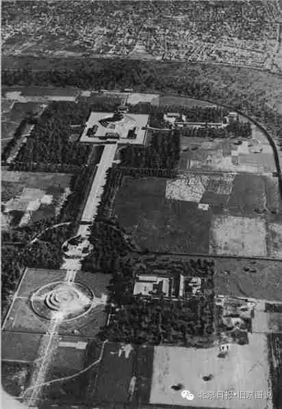 1933年的北京航拍，一些图片几乎是北平古都原貌最后的留影