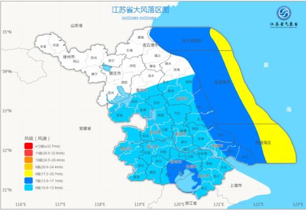  『雨量中到大』大风+暴雨！本周江苏再无晴日