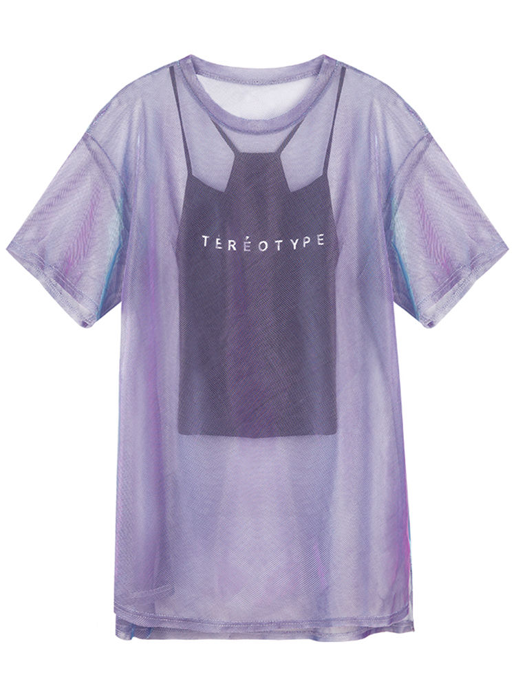 现在的小姐姐真敢穿!这么性感的“透视装”直接穿出门，太美了