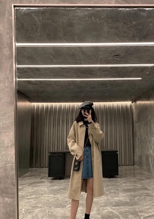  『精致』很“撩人”的风衣穿搭示范，简约精致又时髦好看