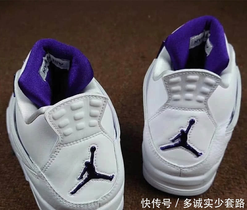 「白色」比百搭小白鞋更潮更显腿长,AJ4紫色冰淇淋带你清爽出行