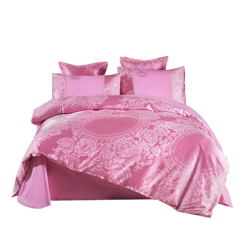 床品更新季，新款四件套上市了!即好看又好打理，简洁不失精致感