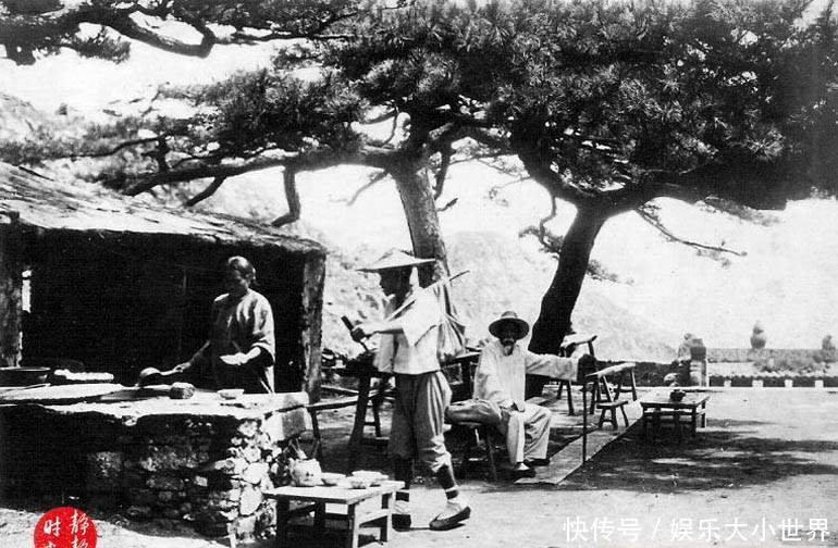 老照片里的山东泰安和泰山,看看和现在有什么不同