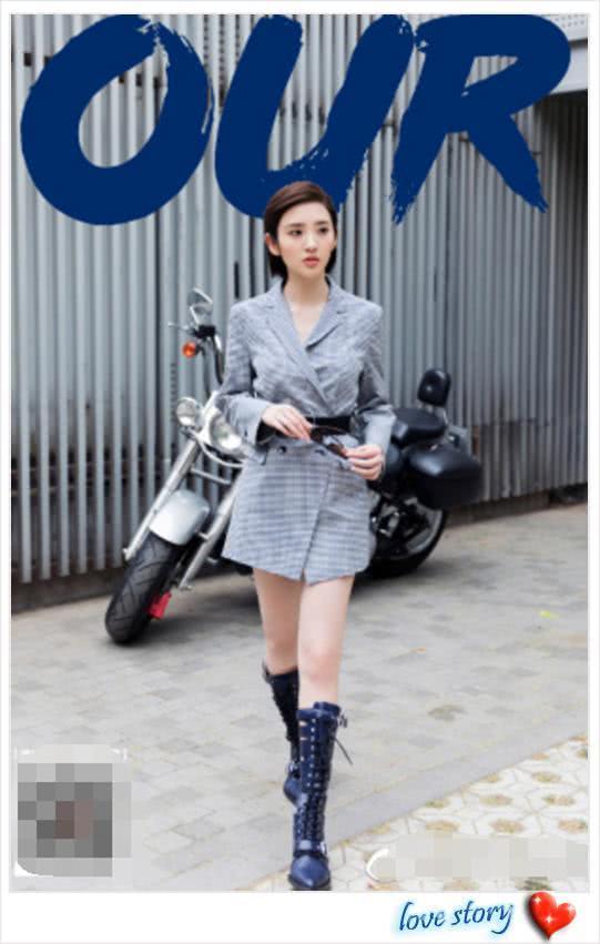 唐艺昕胆肥了!浑身只穿一件西装，网友：我就不信张若昀不介意?