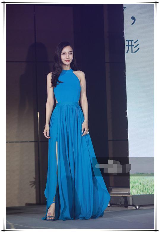 杨颖为捞金真是拼！转身的一瞬间，感觉世界都静止了!