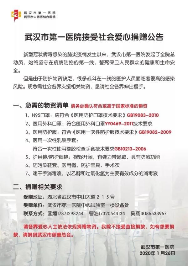 「医院」武汉20家医院防护物资仍然告急