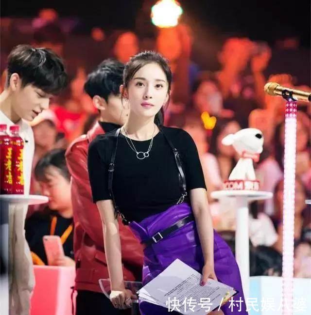 刘涛丢人丢大了！同穿“背背佳”，杨幂美炸天！她像绑了颗大白菜