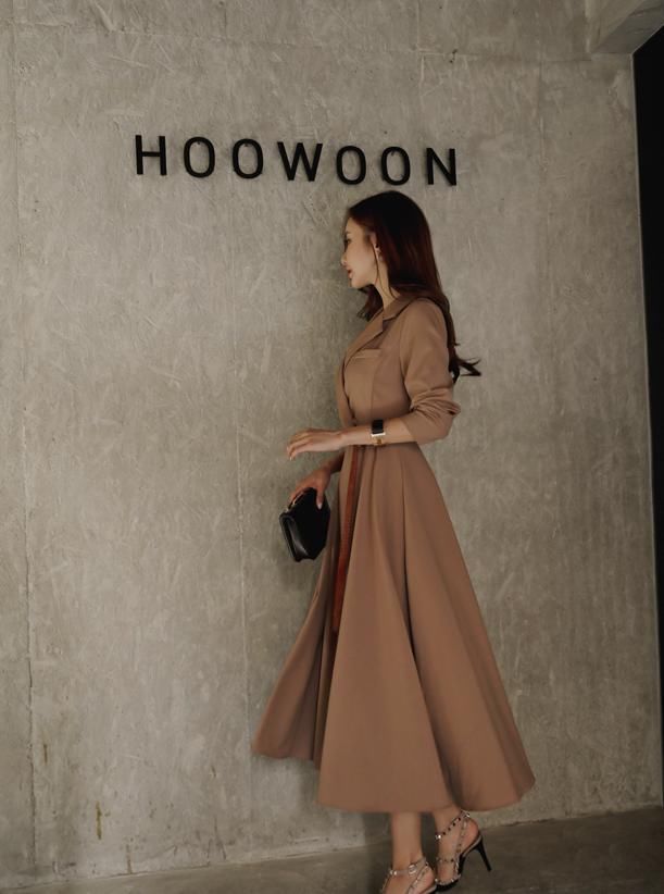  [精致]精致复古的连衣裙，端庄大气的效果，任何场合都能够艳压群芳