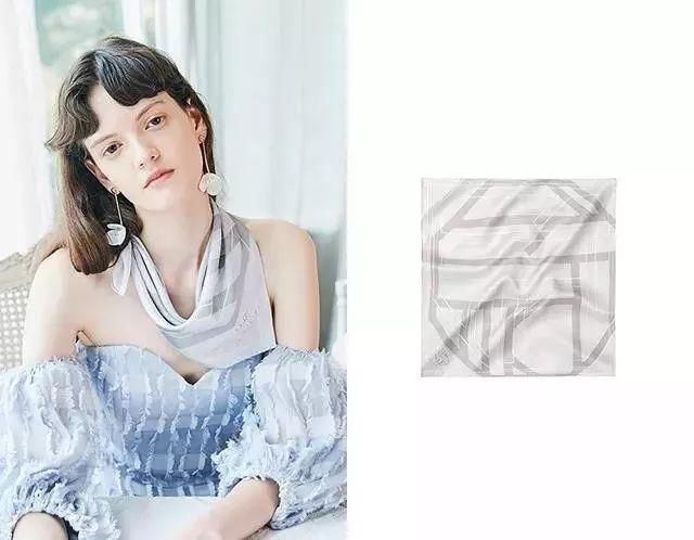 一条丝巾，拯救你无聊的穿搭