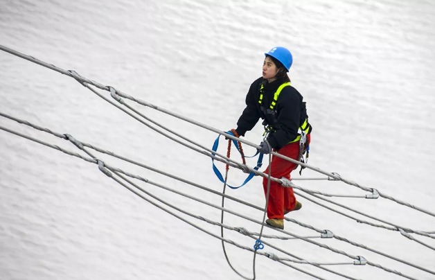 380米高空作业！舟山这个工程创下14项世界纪录