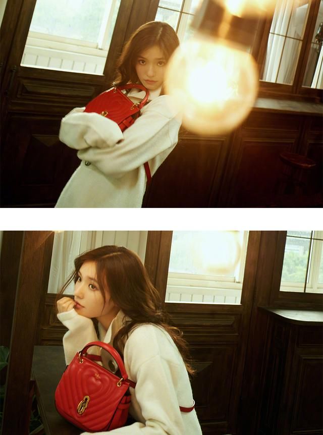 七夕手袋“包治百病”，杨幂何穗背上同款，李沁林允还不小心撞包