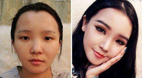 女子直播化妆术, 一开始还被嫌“丑”, 结果妆后网友大呼整容了