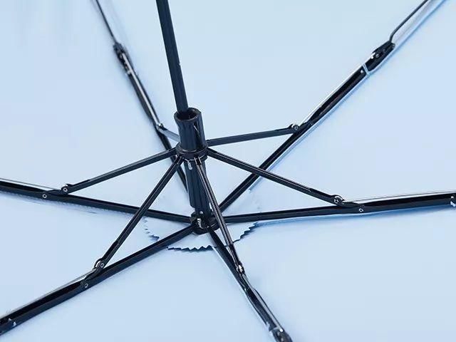 真男人，敢于打太阳伞