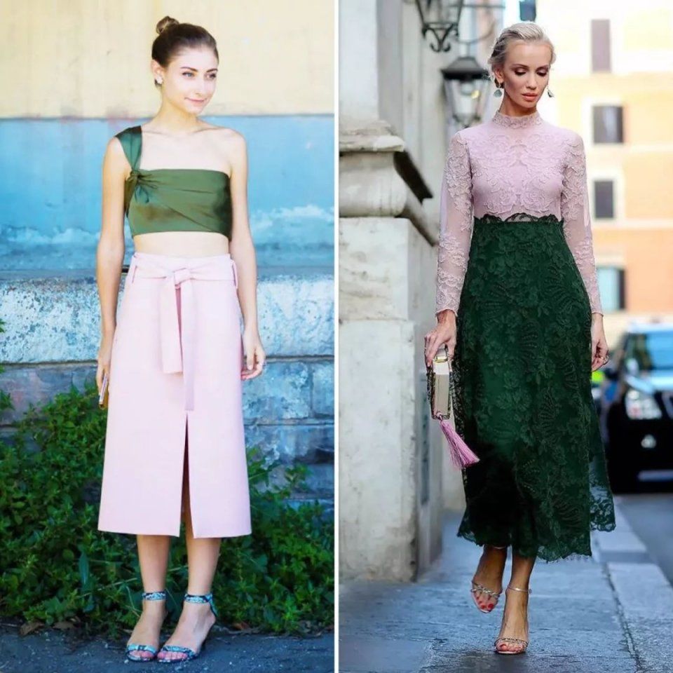 初秋这些颜色穿在一起，显白又高级!