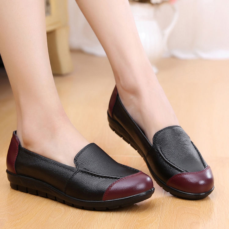 聪明的女人不穿高跟鞋，这些妈妈鞋时尚不累，比穿高跟行走更舒心