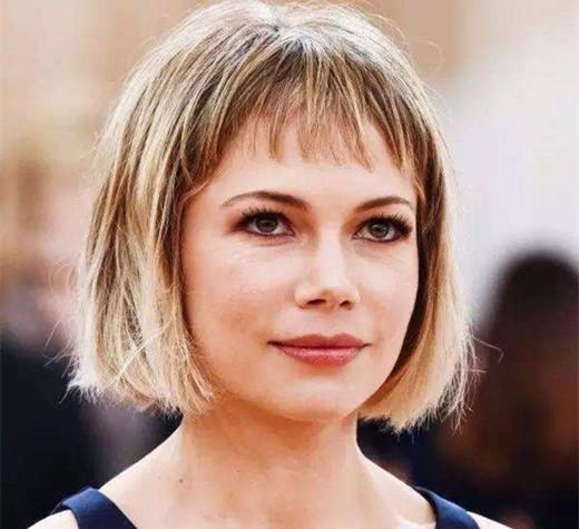 二次元刘海短发适合什么脸型 据说六种脸型留短发最好看!