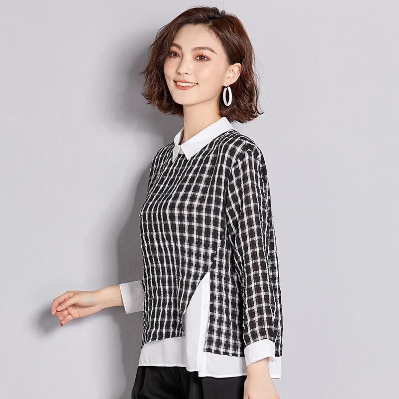 10款大方得体的初秋上衣，穿着舒适有型又减龄，70后穿更嫩美