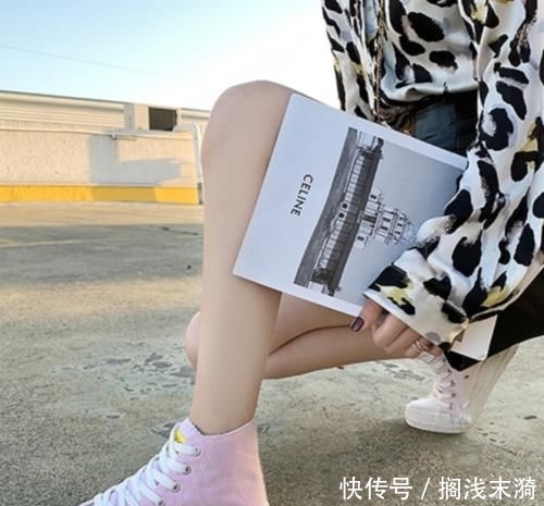 匡威帆布鞋■黑白匡威真的太俗了,这双“渐变匡威”更潮,穿上秒变最靓的仔