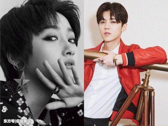 关晓彤为博眼球太拼!超短裙配黑丝袜，网友:鹿晗口味挺重啊!