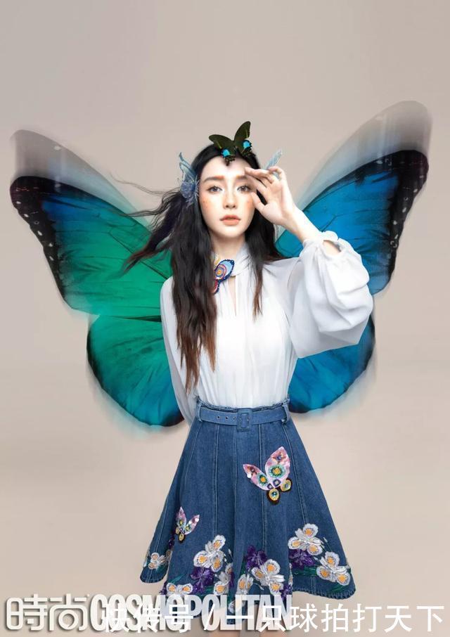  Oui系列黄金@Angelababy的精灵造型火了，听说这是个人与自然的故事