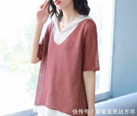  展现■十件真丝，不如一件“祖母绿”棉麻衫，七零后穿，展现高贵女人味