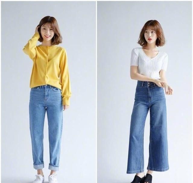 牛仔裤的初秋日常穿搭，让你时髦又减龄！