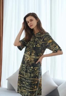  [美力]米皇服饰MIHUANG2020春夏，真丝印花美力进化沸腾时尚圈
