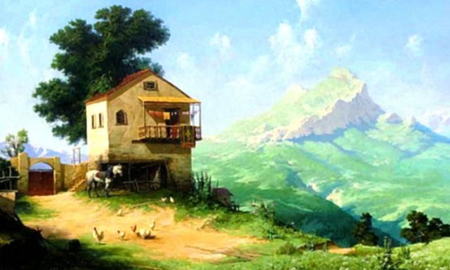 【醉在画中】俄罗斯画家米哈伊尔.费多罗夫风景油画