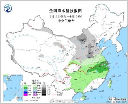 降雪覆盖北方11省份